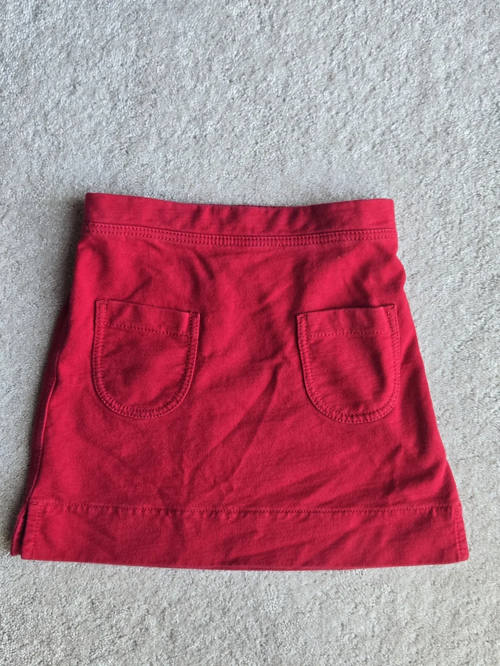 Tea Collection Red Pocket Skirt for Girls